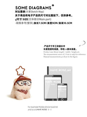 Haverose Original Niche Schoolbag Pendant Small Doll Creative Plush Cartoon Toy Doll Bag Pendant For Women