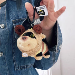Bee Original Puppy Bag Pendant Plush Doll Keychain School Bag Cute Pendant High-End Doll Small Gift