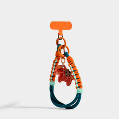 Kevinminler Original Lucky Bag Pony Bag Pendant Mobile Phone Lanyard Blue Braided Rope Pendant Birthday Gift
