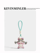 Kevinminler Original Cute Cartoon Plush Magic Girl Bag Pendant Pendant Keychain Creative Gift