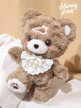 Shining Bear/Mocha Bear/Plush Skeleton Doll Gift Healing Companion Cute Can Be Decorated