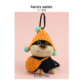 Little Red Book'S Same Style Bee Puppy Bag Pendant Girls Plush Doll Keychain High-End Pendant Small Doll