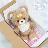 /Gift Box Style/30Cm Mocha Bear Brown Skeleton Bear As A Gift For Your Girlfriend To Accompany The Bear Battle 𢧐士
