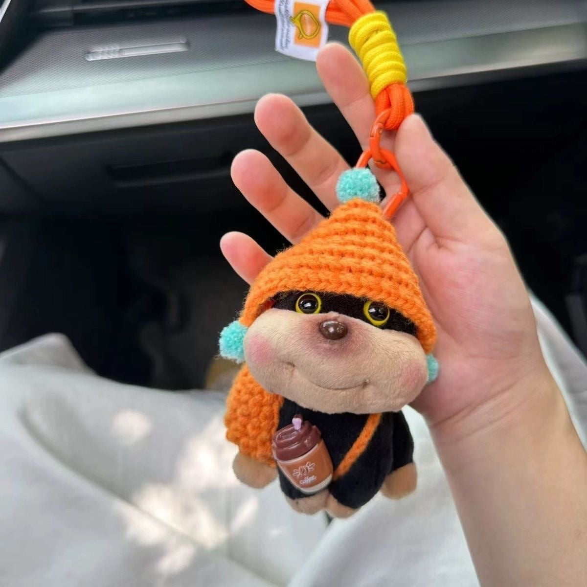 Bee Original Puppy Bag Pendant Plush Doll Keychain School Bag Cute Pendant High-End Doll Small Gift