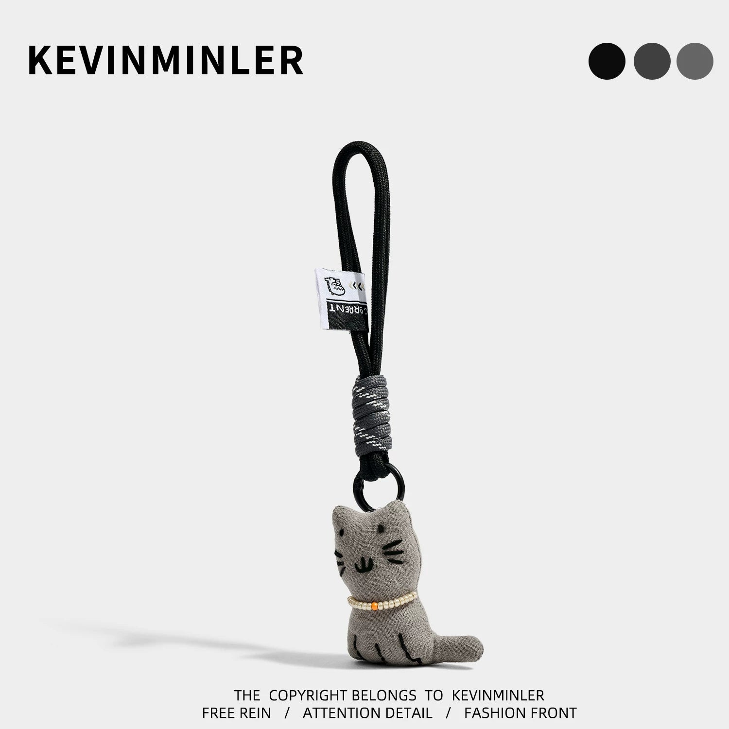 Kevinminler Original Cute Cartoon Plush Magic Girl Bag Pendant Pendant Keychain Creative Gift