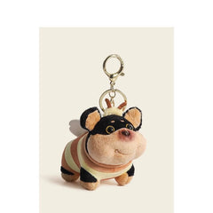 Bee Original Puppy Bag Pendant Plush Doll Keychain School Bag Cute Pendant High-End Doll Small Gift