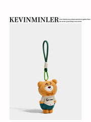Kevinminler Original Cute Rabbit Plush Doll Keychain Pendant Doll Bag Pendant Gift