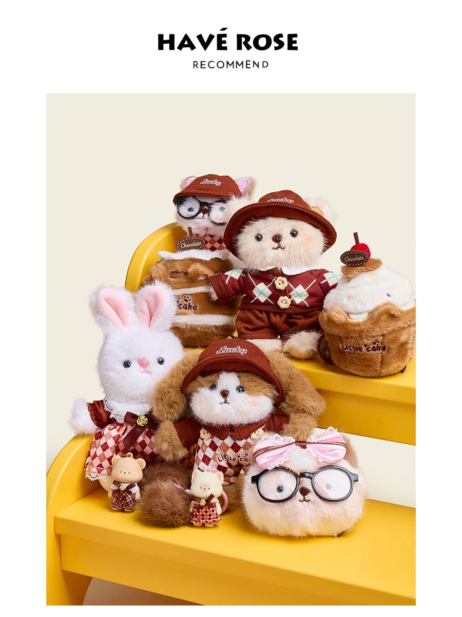 Haverose Original Niche Schoolbag Pendant Small Doll Creative Plush Cartoon Toy Doll Bag Pendant For Women