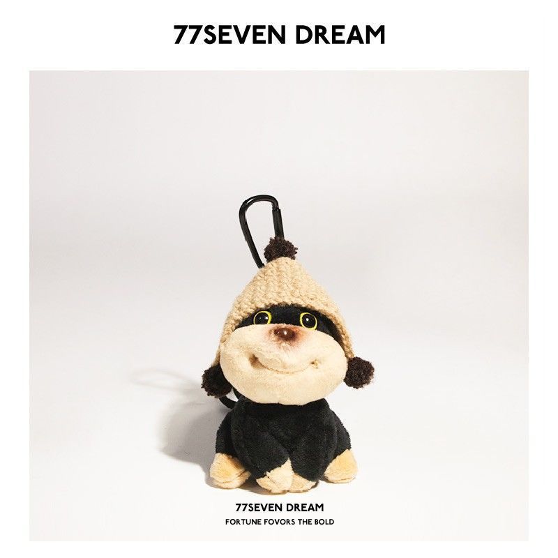 Bee Original Puppy Bag Pendant Plush Doll Keychain School Bag Cute Pendant High-End Doll Small Gift