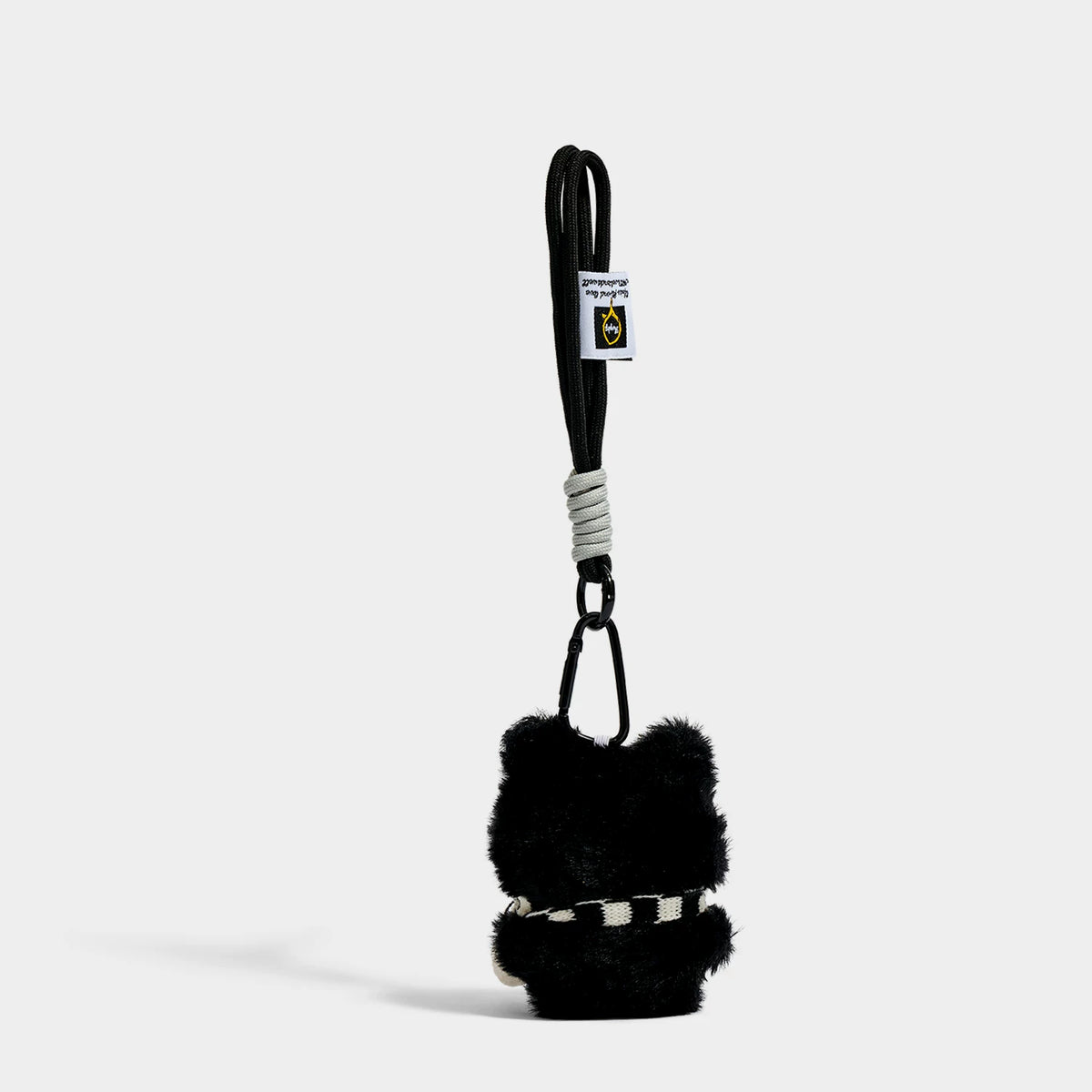 Kevinminler Original Cute Little Black Cat Plush Doll Keychain Bag Pendant Doll Car Pendant Decoration Gift