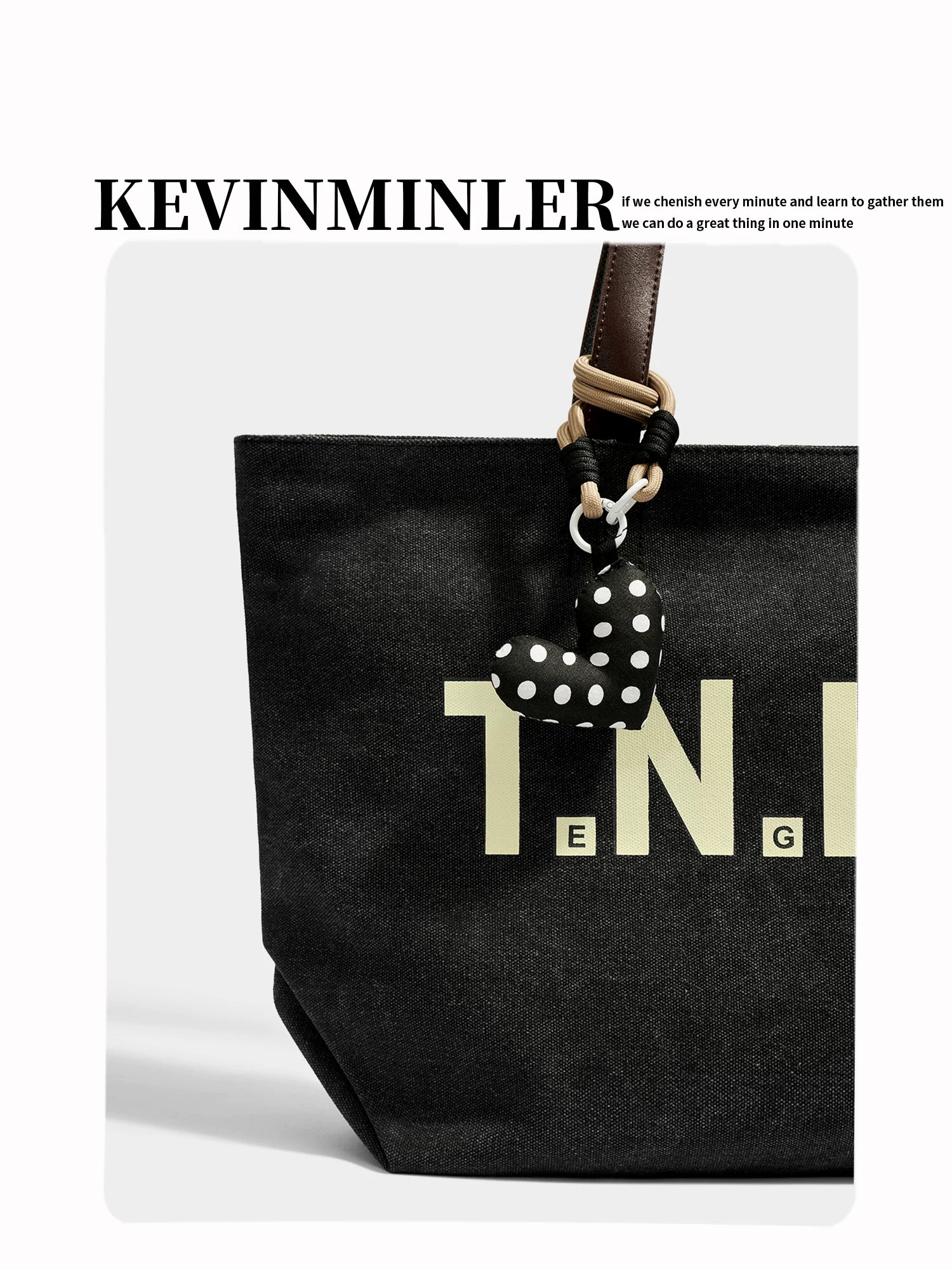 Kevinminler Original Leopard Print Plush Love Bag Pendant Cute Keychain Trendy Play Pendant New Year Gift