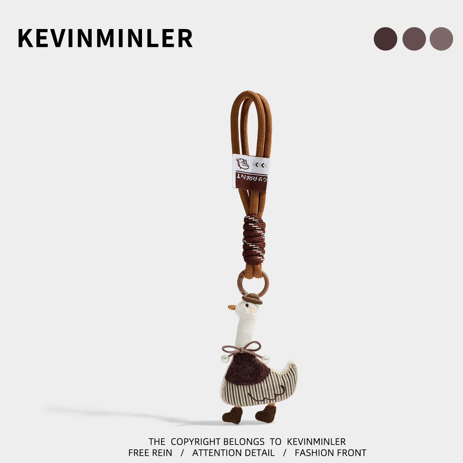 Kevinminler Original Cute Cartoon Plush Magic Girl Bag Pendant Pendant Keychain Creative Gift