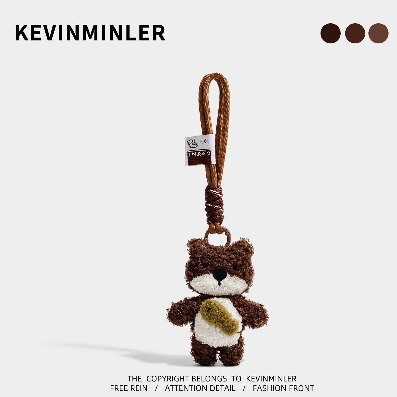 Kevinminler Original Cute Cartoon Plush Magic Girl Bag Pendant Pendant Keychain Creative Gift