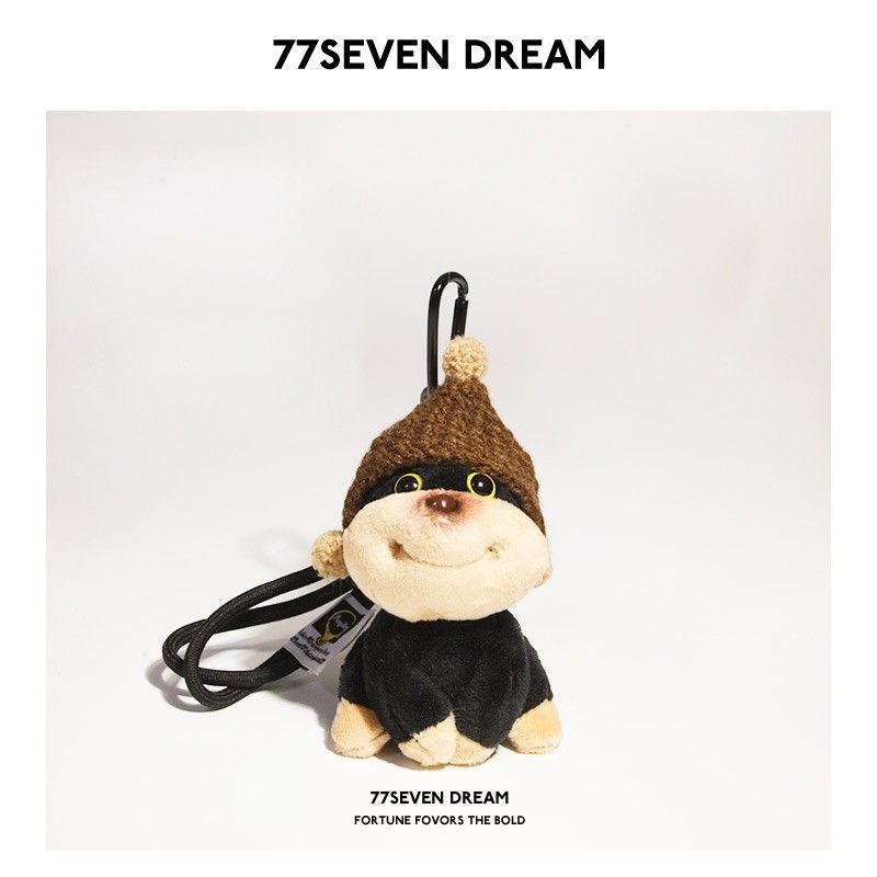 Bee Original Puppy Bag Pendant Plush Doll Keychain School Bag Cute Pendant High-End Doll Small Gift